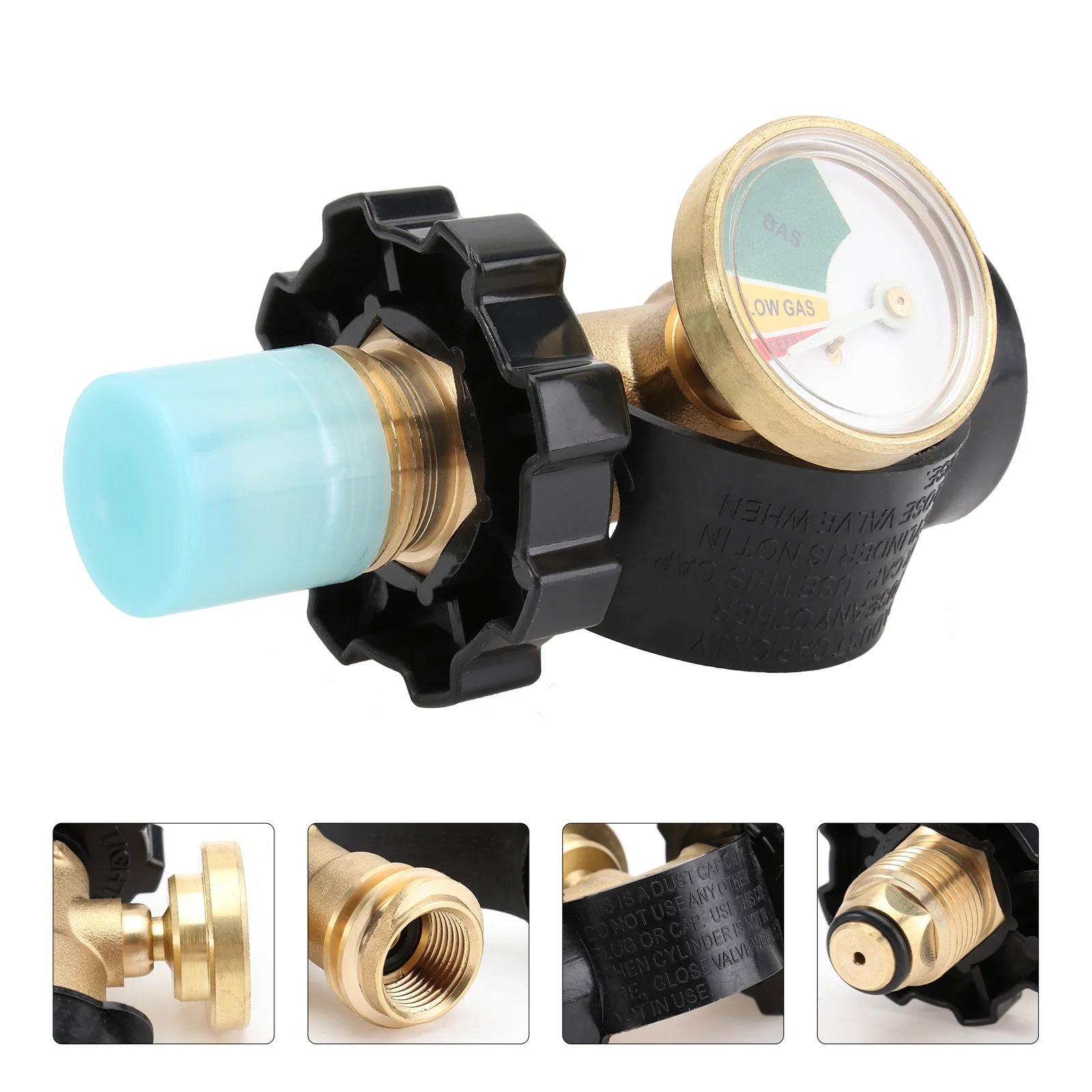 

Generator Heater Adapter Threaded Propane Connector Reduced Pressure Reducing Regulator Stress Reliever