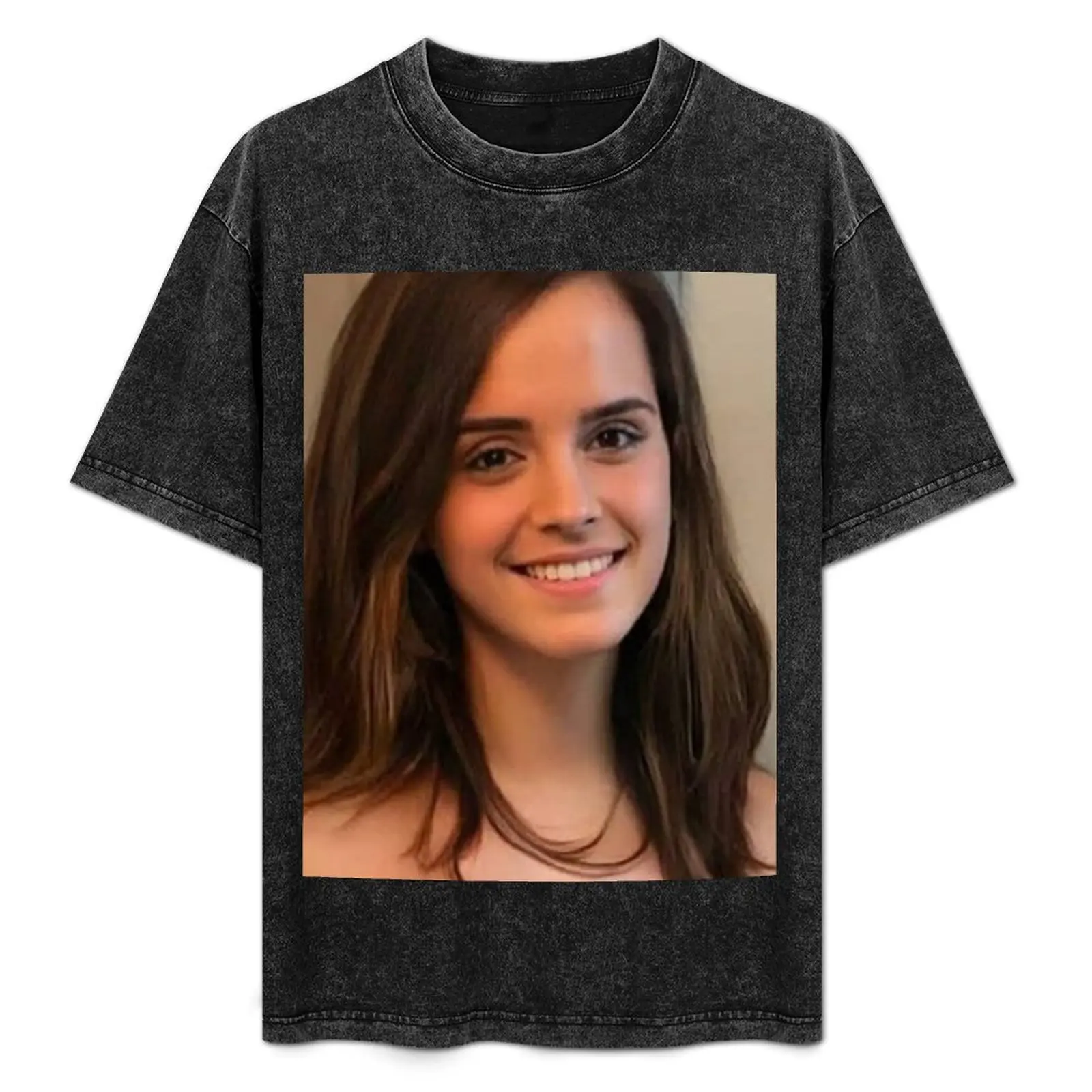 Emma Watson - Poster T-Shirt Casual Light Summer Short Sleeve Top — купить у AliExpress WW
