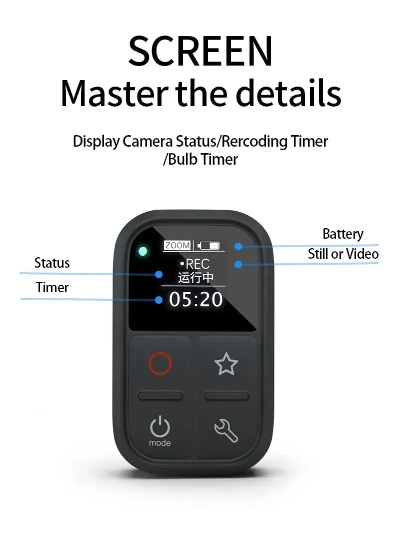 

Suitable for Nikon camera wireless Bluetooth remote control compatible with Z5 Z6II Z7II Z30 Z50 ZFC ZF Nikon