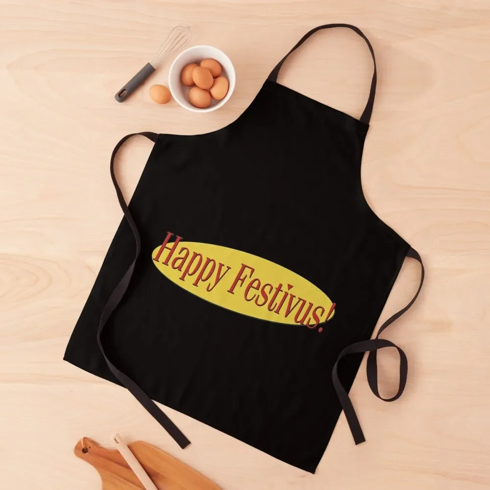 

Happy Festivus! Apron Goods For Home And Kitchen Cute Kitchen Apron