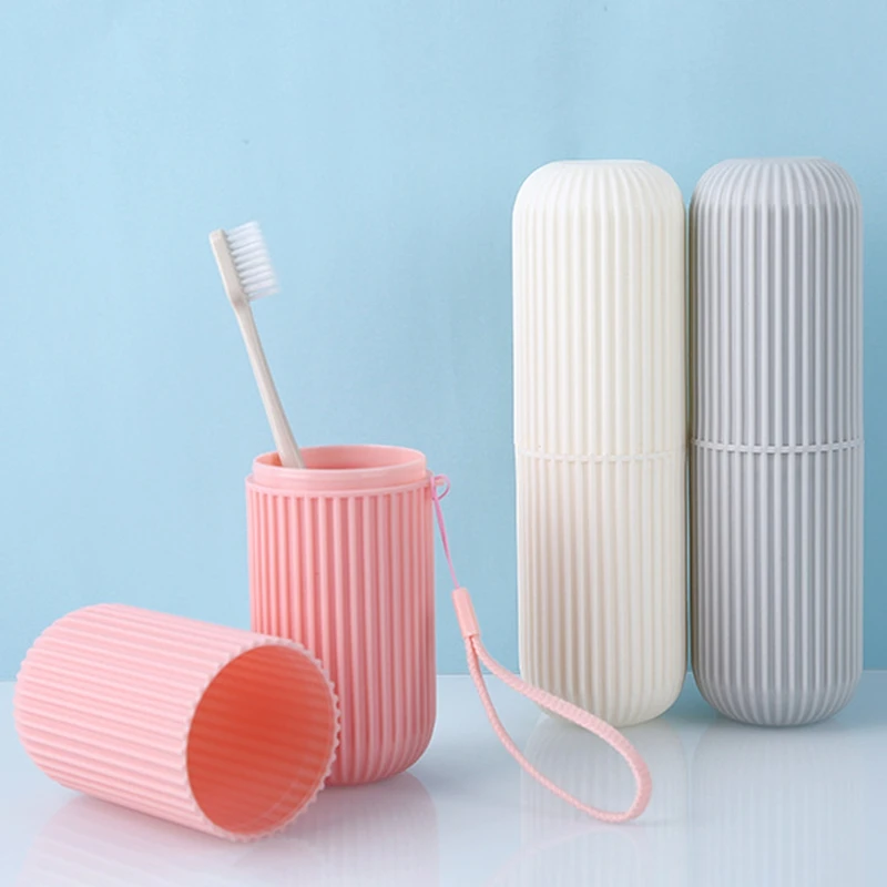 Portable Toothbrush Kits Case Toothpaste Cup Holder Protect Storage Box Travel Organizer Storage Cover