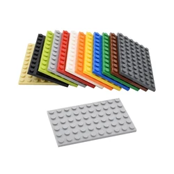 6pcs DIY small particles compatible with 3033 6x10 flat building blocks, flat building block particles, creative gift toys