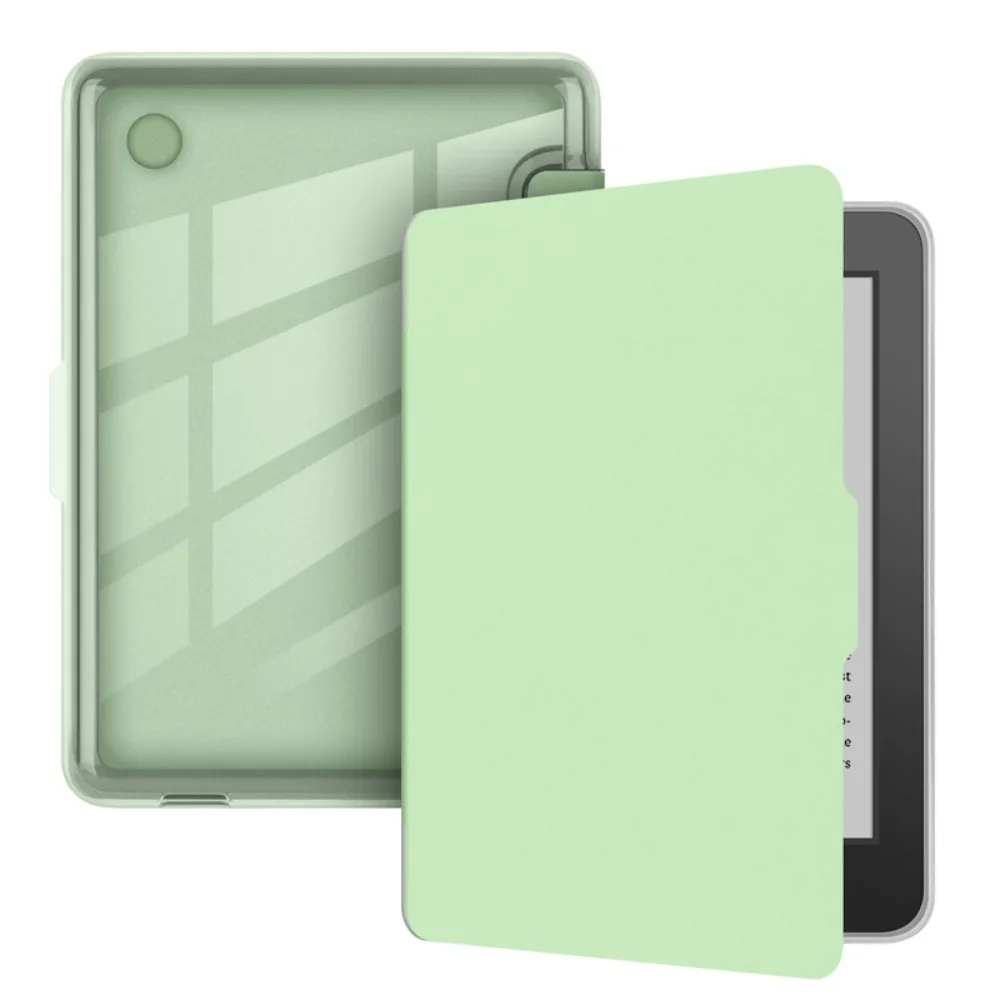 Auto Sleep/Wake e-Reader Case 6 inch Acrylic Protective Shell Leather Shockproof N365 Smart Funda for KOBO Clara Colour/BW/2E