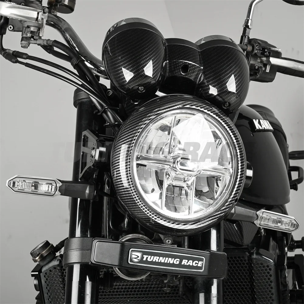 Fits for Kawasaki Z900RS 2018-2025 Headlight Rim Plating W800 2020-2024 Headlamp Rim Fairing Cover Z900RS SE CAFE Accessories - Image 3