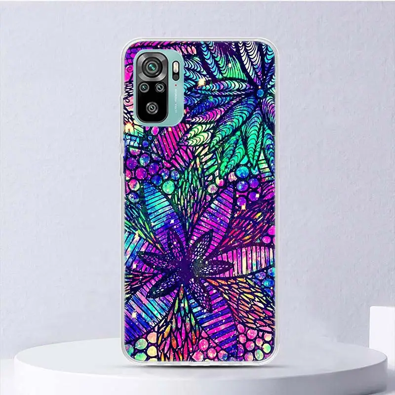 Mandala Sunflower Mandala Soft Case For Xiaomi Redmi Note 13 12S 11S 10S 12 11 10 Phone Cover 11T 11E Pro Plus 9 9S 8 8T Shell C