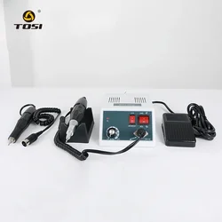 TOSI Diş 35000 Rpm Mikromotor Kiti Ile 18 102 204 Motor Kolu El Aleti E-TYPE Motor Tırnak Matkaplar Elektrikli Parlatma Dosyası