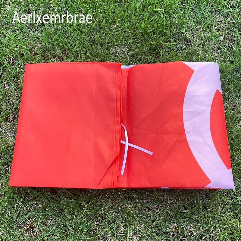 aerlxemrbrae flag Tunisia Flag NEW 90x150cm Tunisian Flag 100% Polyester 3x5ft Flag of Tunisia