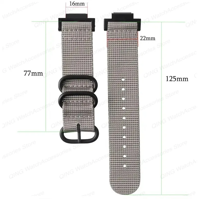 For Casio for G-SHOCK GA-150 800 DW5600 6900 GD-110 G-8900 GLS8900 Nylon Watch Straps 16mm Canvas Band Sport Wristband Bracelets