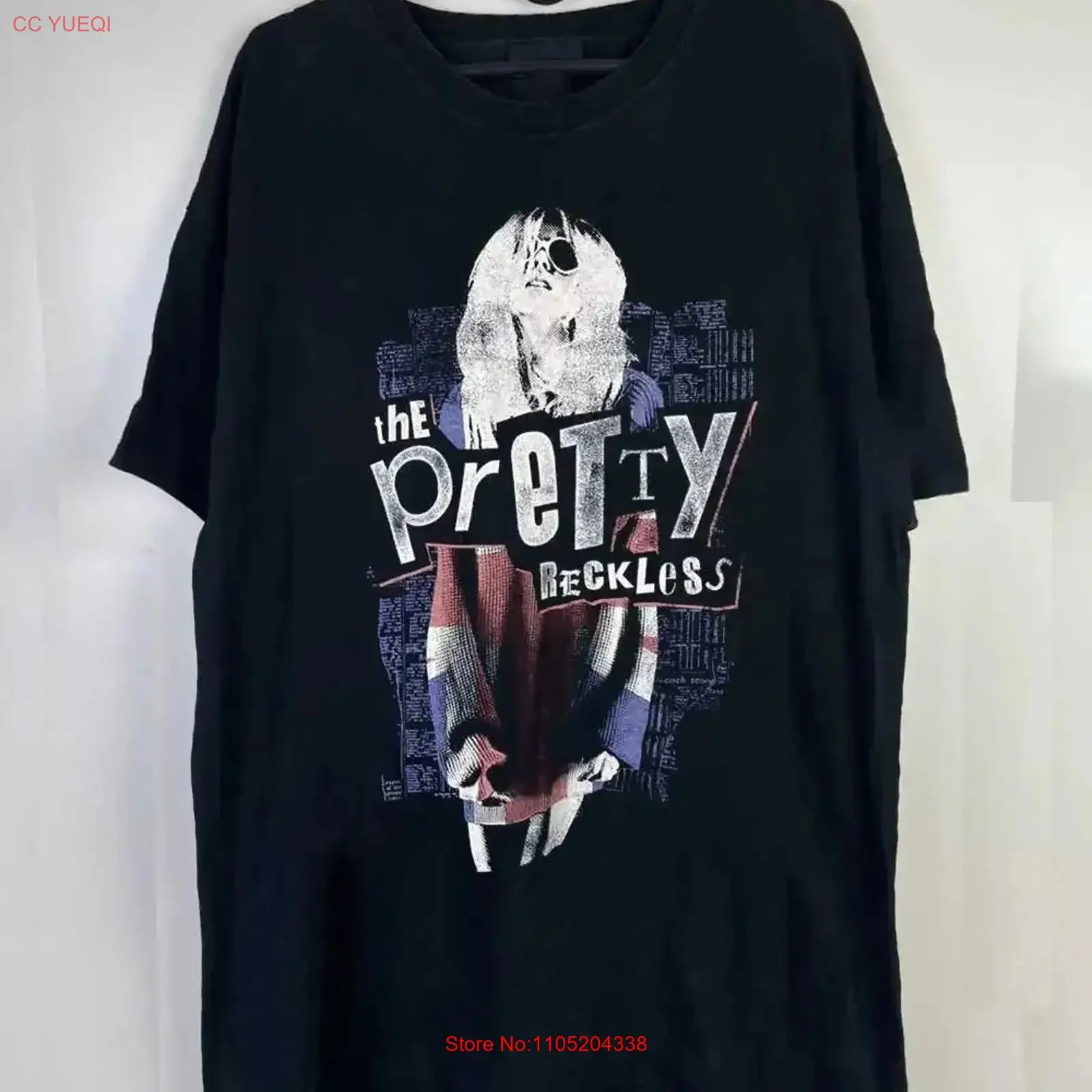 تي شيرت قطني جميل مائل بفرقة عتيقة من S إلى 5XL مغسول أوم ناعم متعدد الاستخدامات ملابس الشارع الشهير عتيقة قليلاً مغسولة