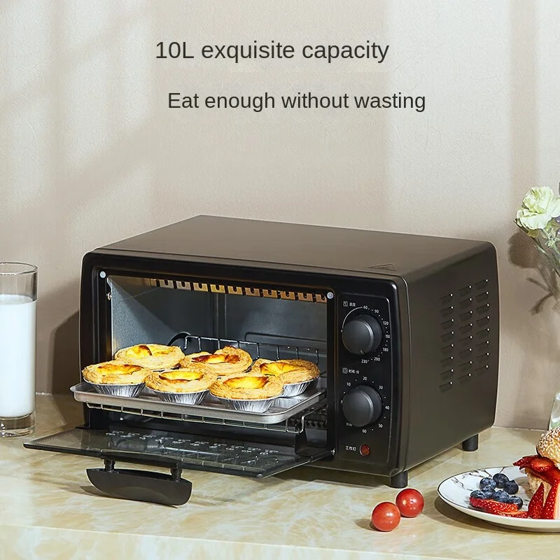 

Midea Electric Oven for Household Multifunctional Mini Home Baking, 10L of Baked Cake and Bread Pizza Oven Electric Kitchen Oven