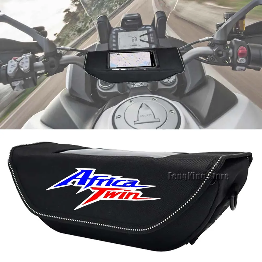 

Handlebar Bag For Africa Twin CRF 1100 L CRF1100 CRF1000L ADV CRF1100L Adventure Sports Motorcycle Steering Wheel Navigation Bag