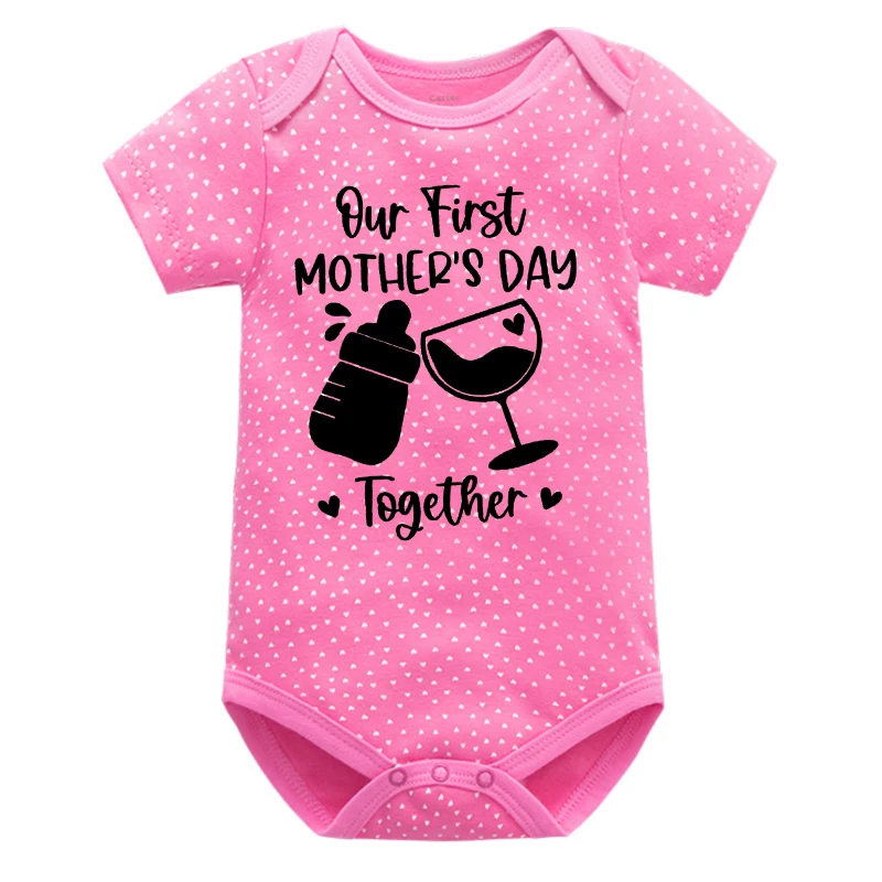 

Our First Mother's Day Shirt Mothers Day Matching Shirt Mother's Day Mommy and Baby Outfit Mother's Day Gift Newborn Bodysuit M