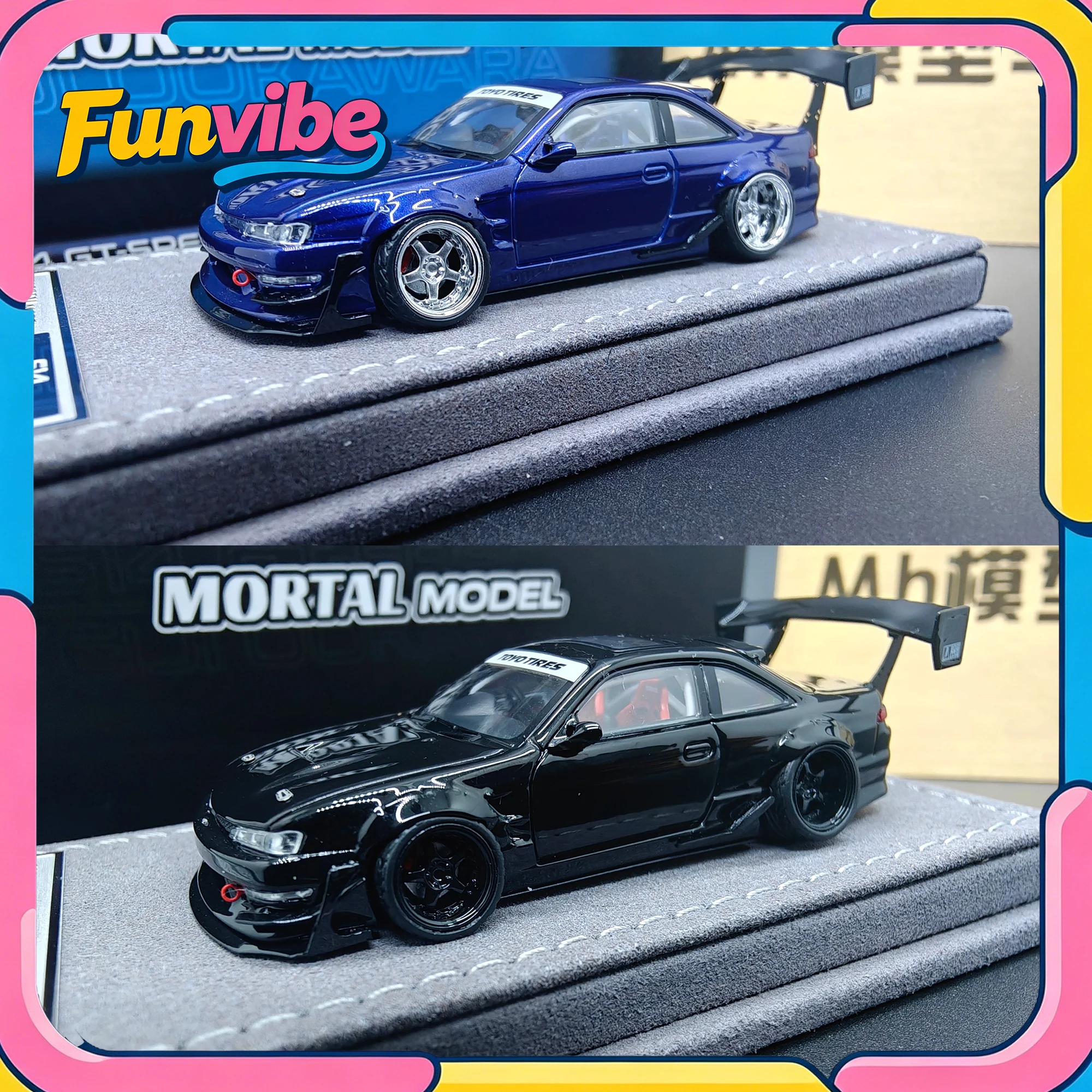 mortal-model-1-64-silvia-s14-gt-spec-v1-seiji-modified-version-alloy-car-model-simulation-limited-ver-cars-model-for-boy-gift