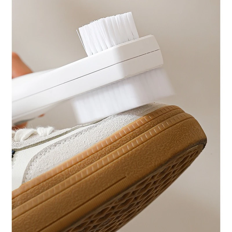 Electric Shoe Brush Wireless Charging Ultrasonic Vibrating Cleaner for Leather Boots Portable Automatic Home Travel