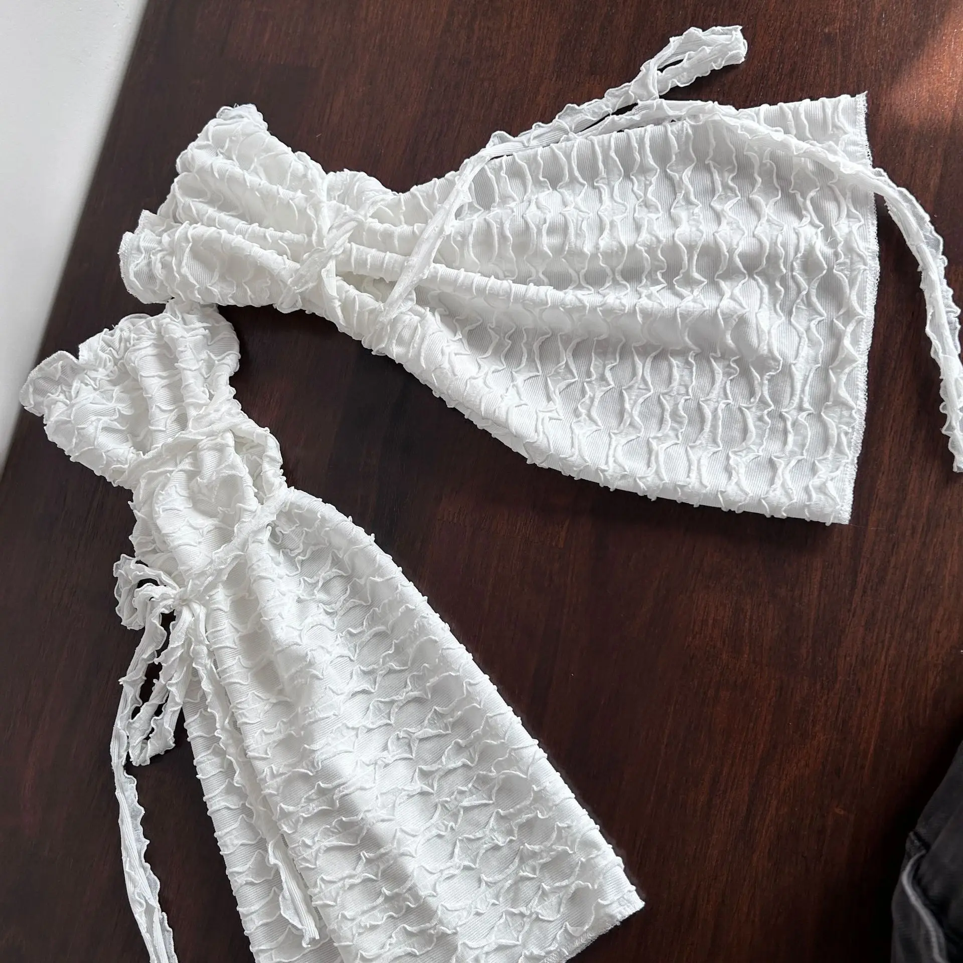 New Summer New Ballet Bow Tie Long Foot Cover Thin Pleated Net Lace Light Girl Lace Cover-up Sun Protection Socks