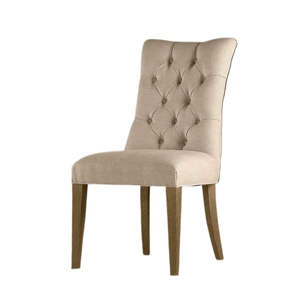 

American simple solid wood dining chair modern designer creative bar small apartment living room balcony leisure study chair