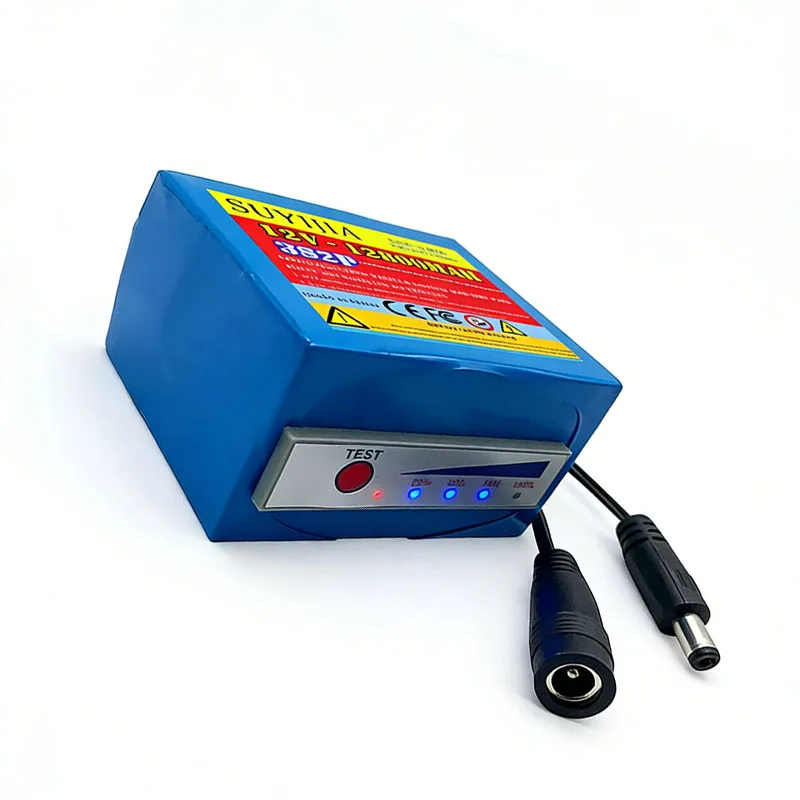 18650 Lithium Battery 3s2p 12v 12800mAh 11.1V/12.6V for Fish Finder Underwater Fishing Camera Portable Indicator Source