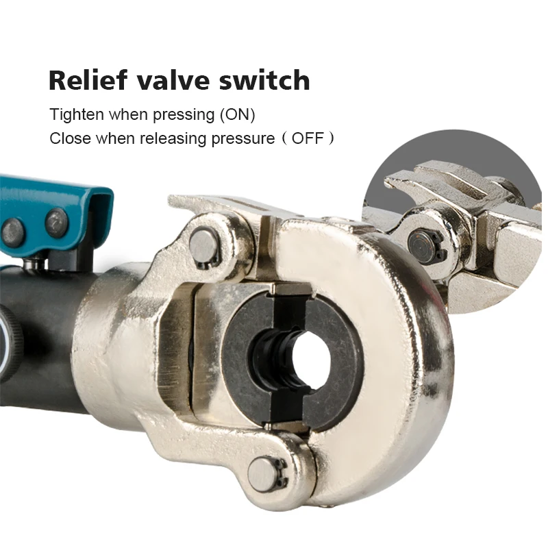 Outil de sertissage de fil de dénudage de câble électrique hydraulique à FKQ-1632 main outils de sertissage de câble lDPoutil de sertissage hydraulique manuel