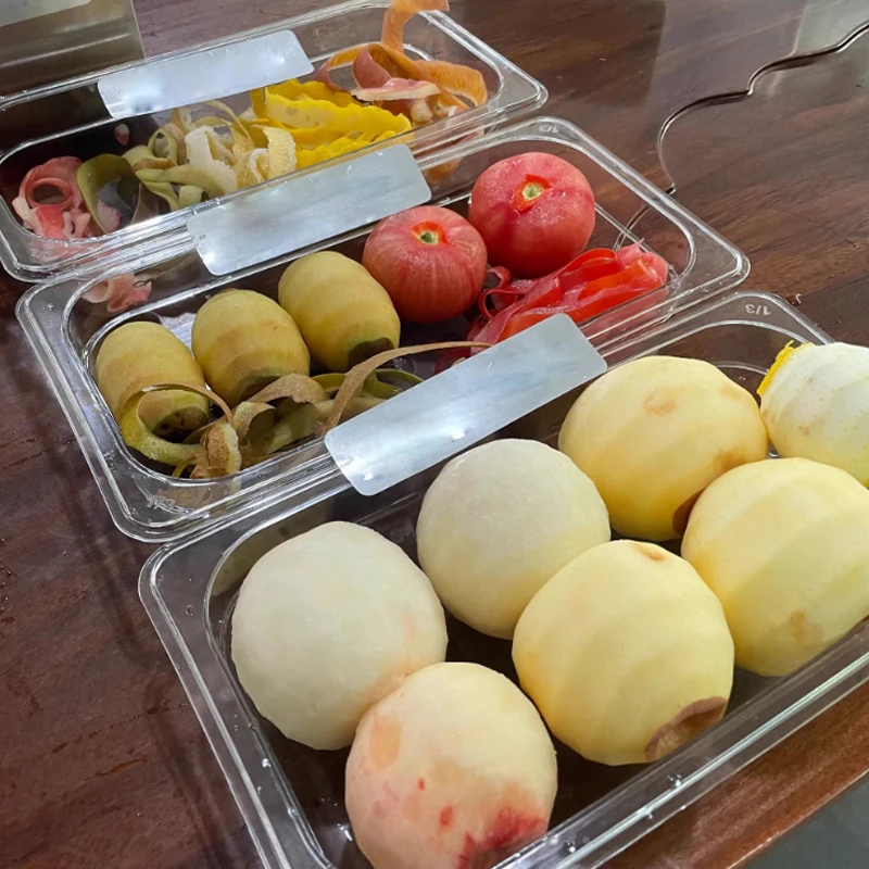 Electric Vegetable Peeler Multifunctional Automatic Potato Apple Peeler Stainless Steel Kitchen Peeling Tool For Fruits