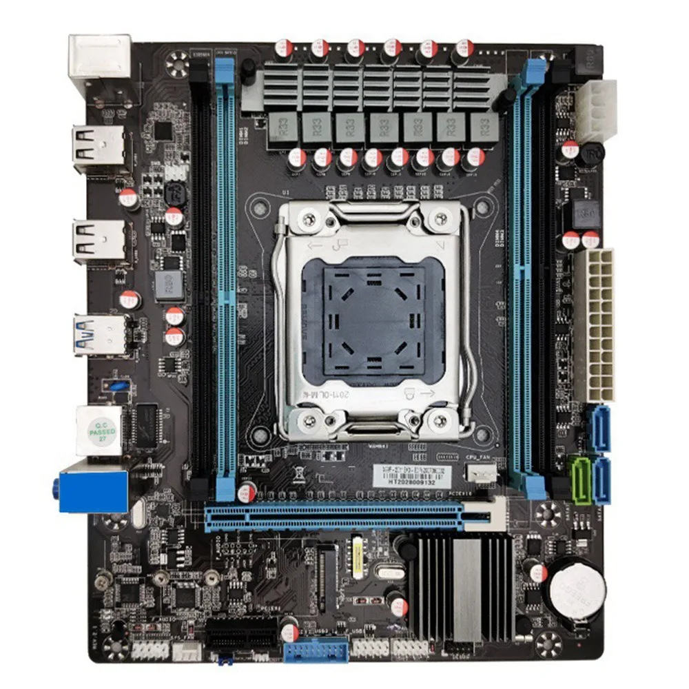 

X99 Desktop Computer Motherboard 2011-Pin Four-Channel DDR4 Memory Game Multi-Open Computer Motherboard