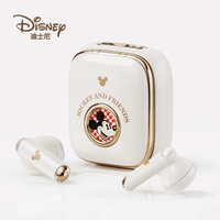 New Disney Earbuds Q7 Space Capsule HIFI Sound Wireless Earphones Bluetooth in-ear Sports Headset Noise Reduction Long Standby