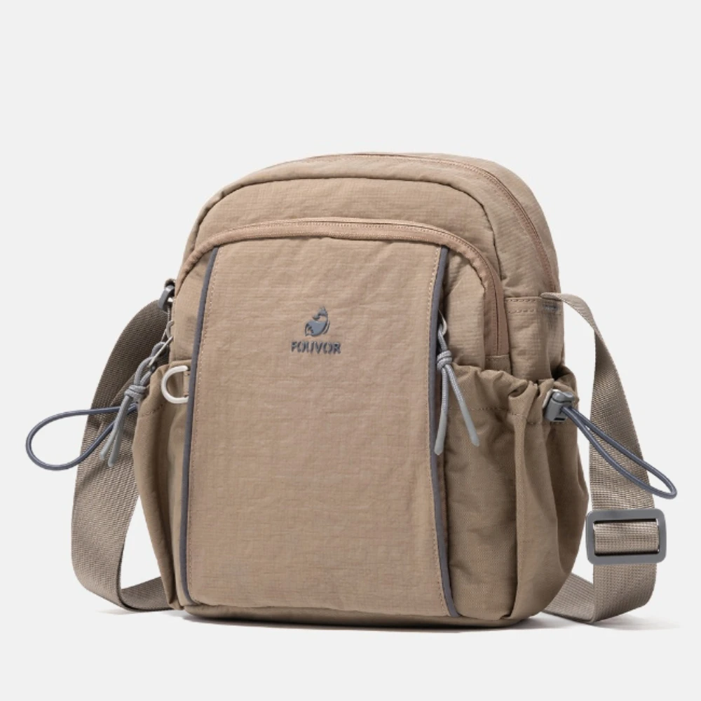 FOUVOR Nylon Women's Shoulder Bag Water-resistant Lightweight Casual Sporty Handbag for Commute Travel Crossbody Bags 3073-15