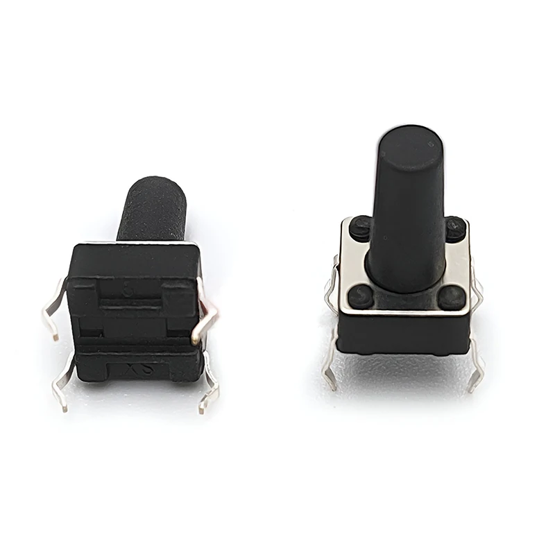 5 stücke 6*6 Micro Schalter Taste 6x6x4,3/4,5/5/5,5/6/7/8/9/10/11/12/13/14/15/16/17mm 4-Pin Dc12V 50mA Tact Push Vertikale Unterbrecher – Detail 2