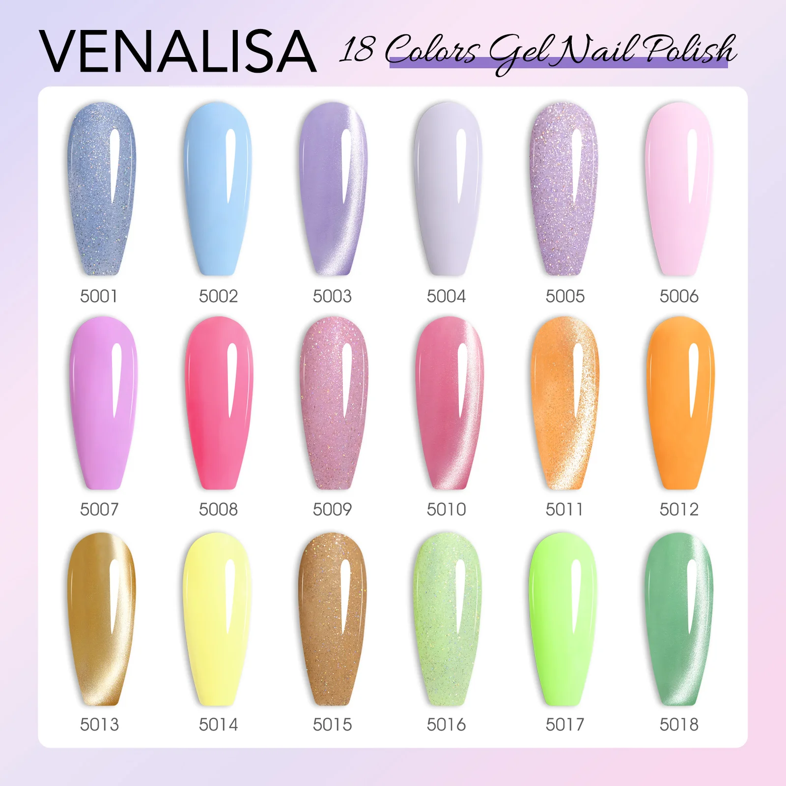 VENALISA V7 Gel-Nagellack 18 Farben Herbst-Winter Vintage-Kollektion 10ml HEMA-frei TPO-frei Aushärtbarer UV-LED-Nagelgel-Lack – Detail 14
