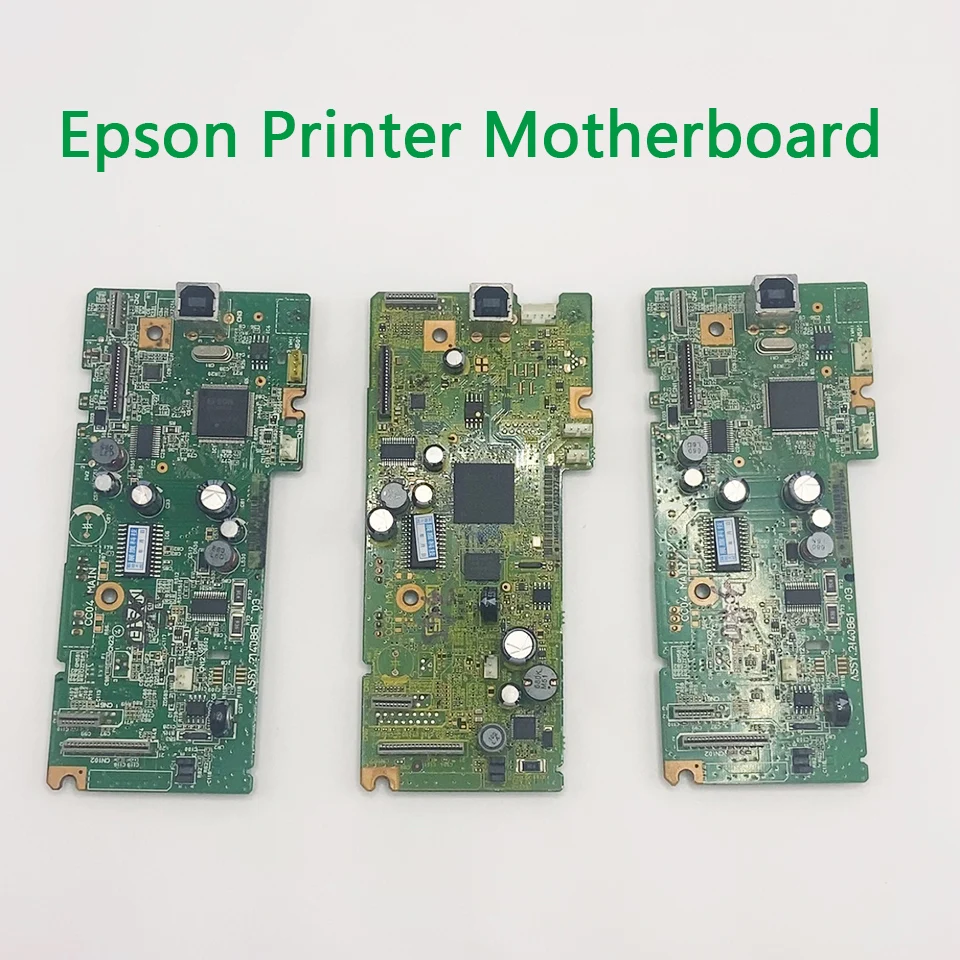 Epson L210 L575 L395 L555 L120 L355 L130 Printer Motherboard logika MainBoard untuk Epson L575 L395 L555 L120 L355 L130 Printer