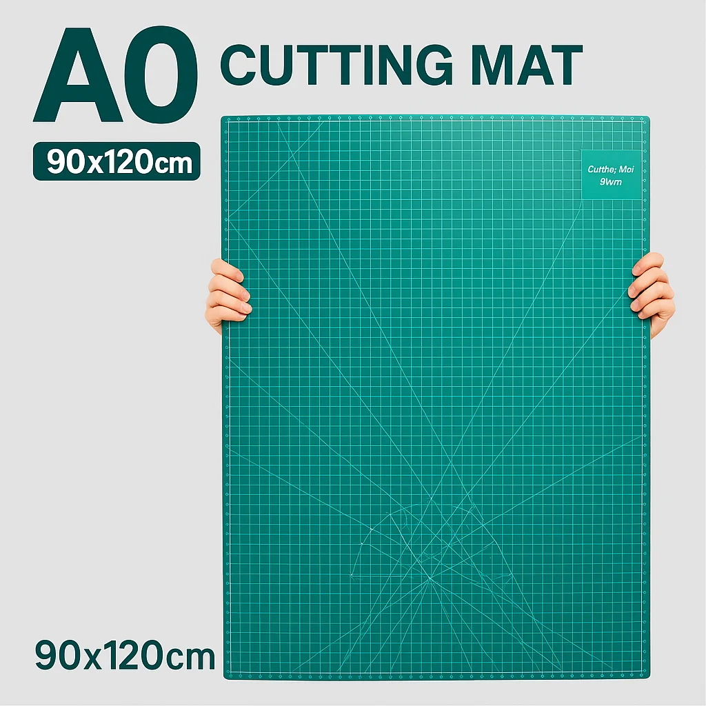 A0 PVC Cutting Mat Heatproof Double Sided Precision Grid Board for Quilting Scrapbooking Sewing DIY Craft Paper Cutting Tools