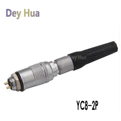 YC8-2P YC8-3P   YC8-4P YC8-5P YC8-6P YC8-7P air sensor connector plug and socket, miniature push-pull self-locking 8 mm