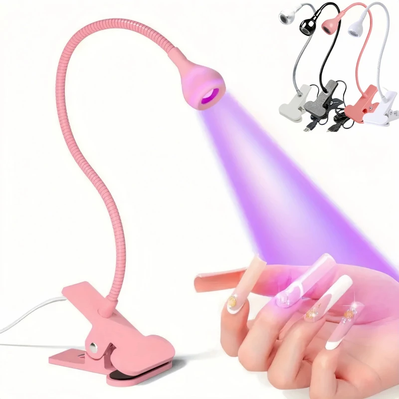 LED-Nagellampen, flexible Schwanenhalslampe, schnell trocknender Nagel, Maniküre, Trockner, Gel-Nagellack, Aushärtungslicht für Gelnägel