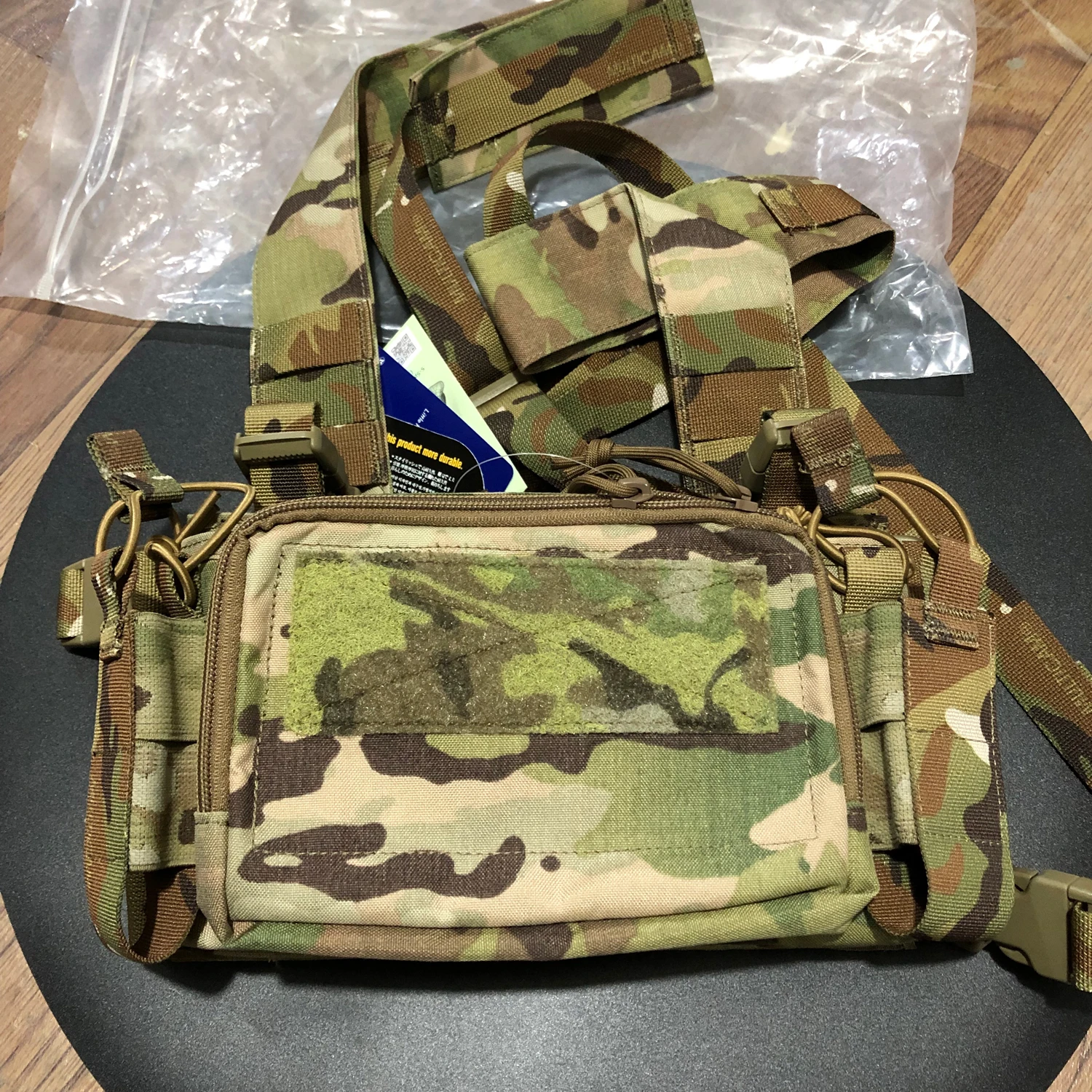 

Tactical D3CRM Chest Rig Airsoft Micro Chest Vest Hunting Multi-function Modular Lightweight 500D Vest Mag Pouch Gear