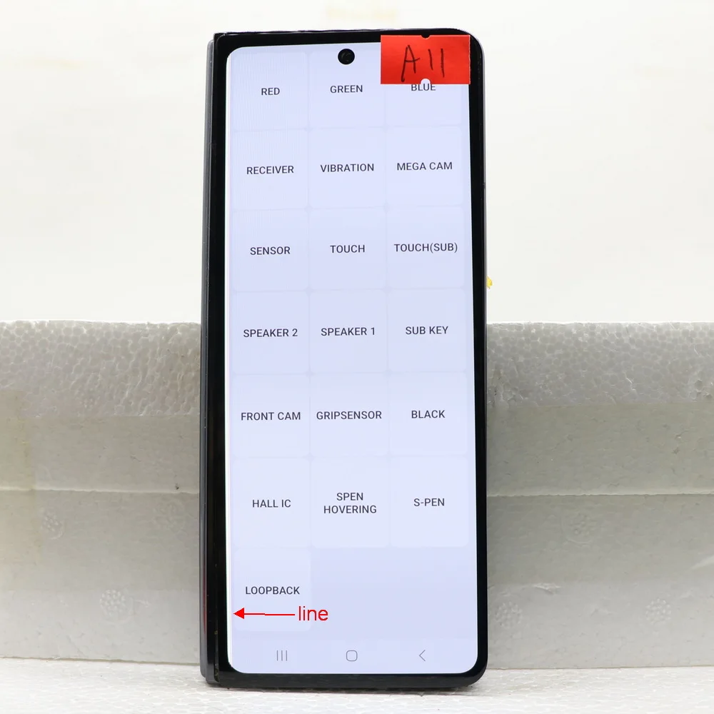 Wyświetlacz AMOLED do Samsung Z Fold5 5G, ekran dotykowy LCD z digitizerem, moduł zamienny do Galaxy Z Fold 5 F946 LCD — zdjęcie produktu 6