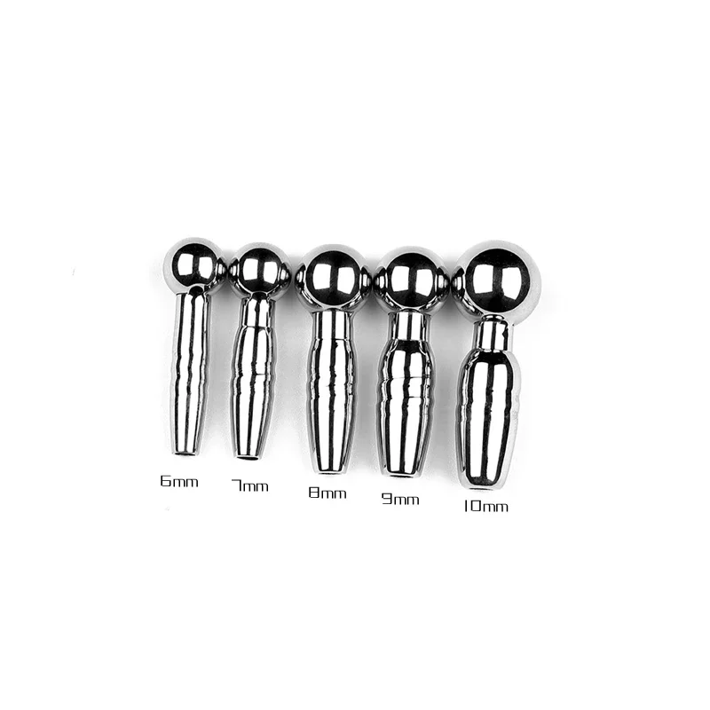 New Penis Plug Stainless Steel Urethral Dilator Toy Urethral Plug Male Urethral Dilator Catheter Chastity Sound BDSM Sex Toys