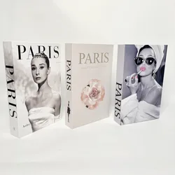 3Pcs Fake Books Ornament Decorative Fake Book for Home Bookshelf Decor Living Room Coffee Table Books Home Decor Desk Decoration