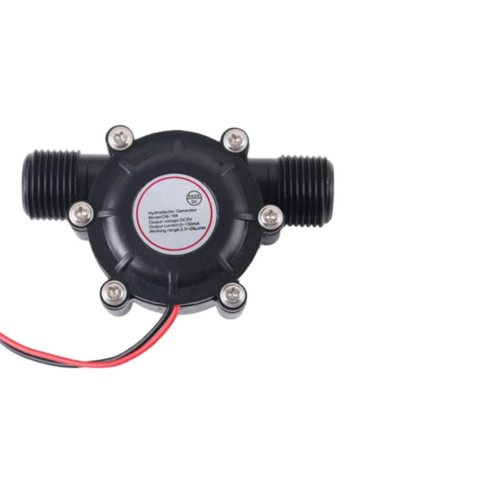 DC5V DC12V 10L/Min Water Flow Pump Turbine Hydroelectric Power Energy Generators Mini Water Turbine Generator DC Hydro Generator
