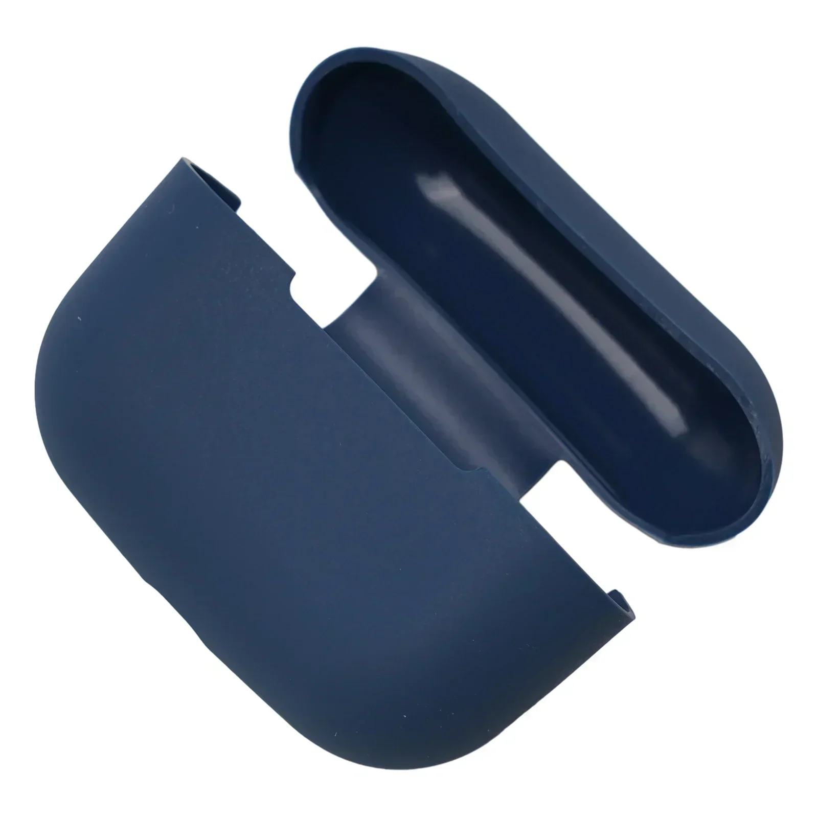 Étui de protection en silicone pour casque AirPods Pro, design anti-perte, bleu foncé, vert foncé