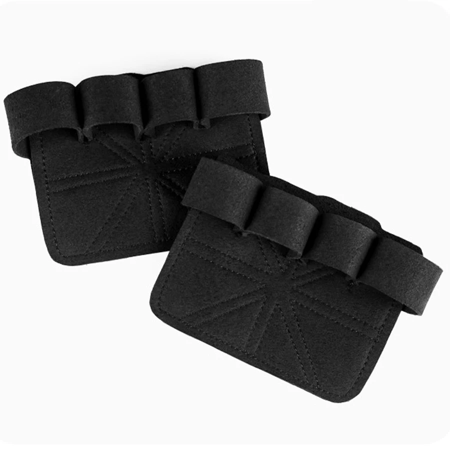 Leather Weight Lifting Training Gloves Palm Protection Men Fitness Sports Gymnastics Grips Pull Ups Weightlifting Workout Women