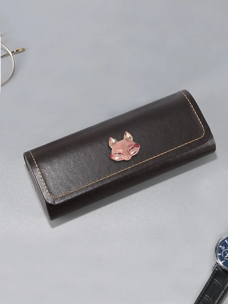 

Korean Ins Style Glasses Storage - Solid Color Literature Art Eyewear Case with Opulent Minimalism Design