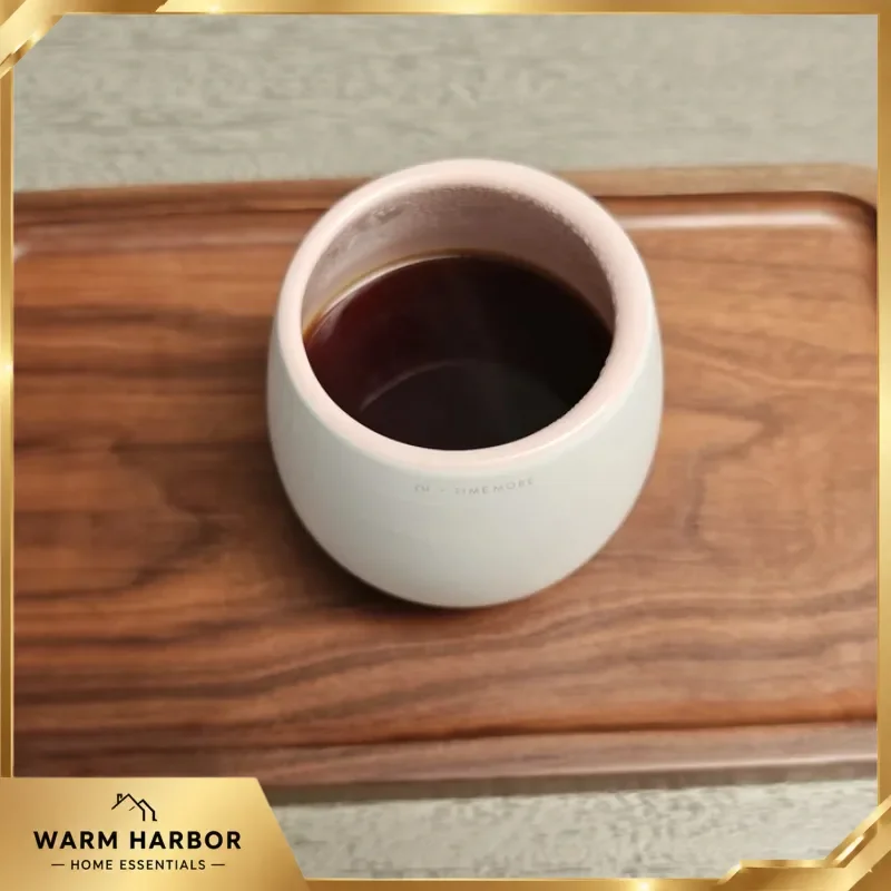 Timemore X Ni Wares Double Rim Ceramic Coffee Tasting Cup Espresso Cup Home Cafe Office Drinkware Barista Mug Coffee Lover Gift