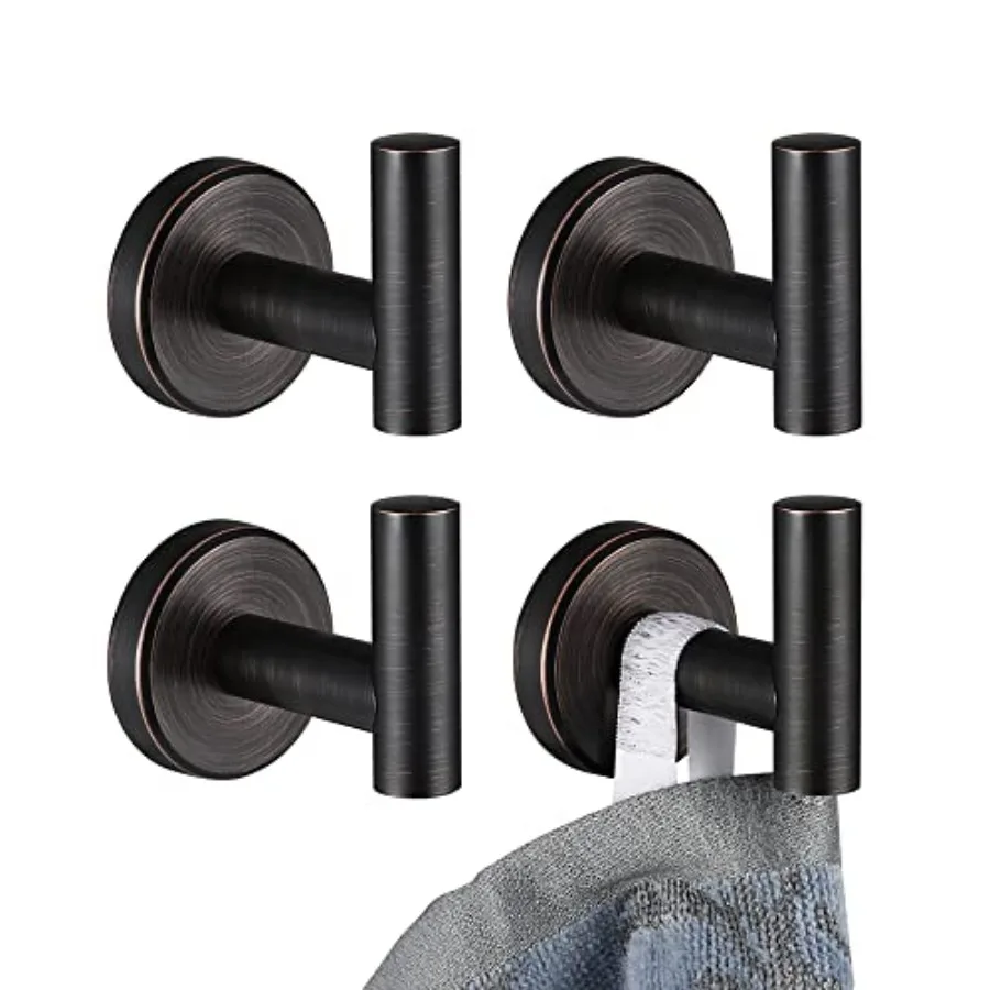 

Bathroom Towel Hook 30 Stainless Steel 0.8mm Coat Robe Clothes Hook for Bathroom Kitchen Garage Wall Mounted of