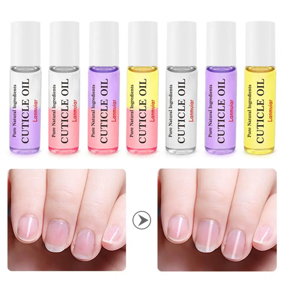 Healthy Nails on Go Nail Nourishing Oil Revitalize Nourish All-natural Dual-color Nail Nutrition Oil for Healthy Moisturized