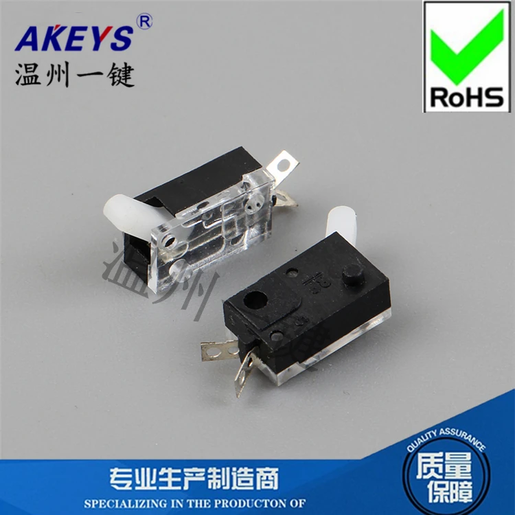 5 Pcs Micro limit switch KW-128 game switch reset detection button KFC-V-101 green LSA-23B