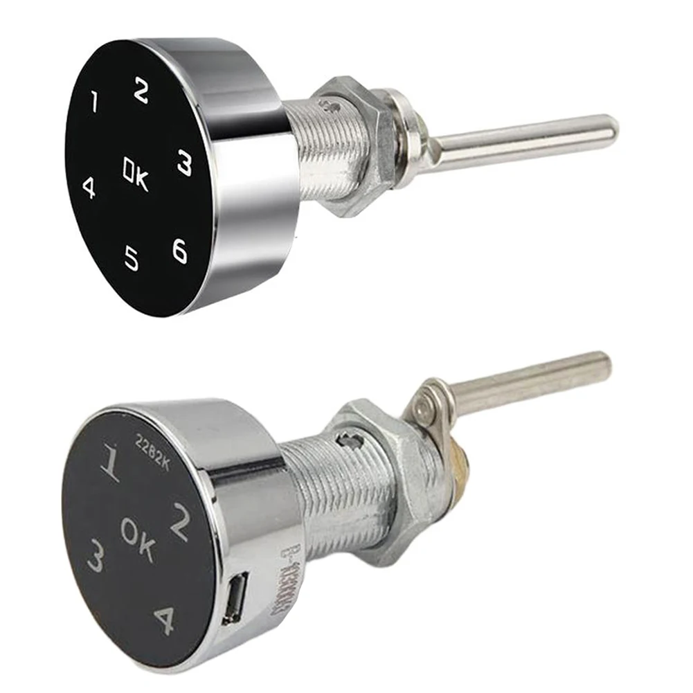 

Office desk and wardrobe lock with smart touch screen password system for reliable and customizable storage protection