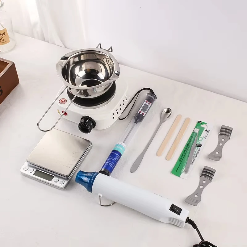 

DIY Scented Candles Making Kit Wax Melting Stainless Steel Pot Wick Candle Holder Candle Making Supplies Crafts Handmade Gifts