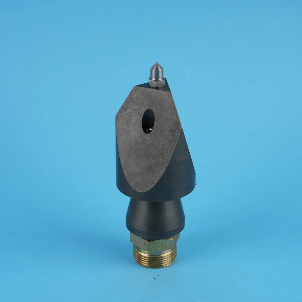 Stainless Steel 1.5Kg High Pressure Dredging Down Pipe Cleaning Nozzle Dredging Locomotive Accessories