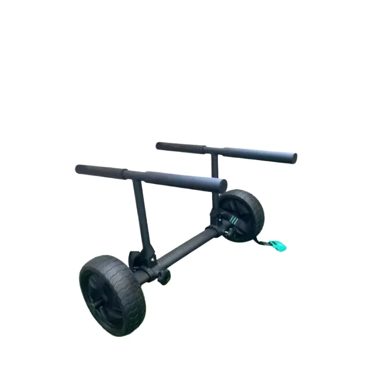 Foldable Aluminum Kayak Trailer Cart for Canoe, SUP Paddleboard, Surfboard & Small Boat Transport