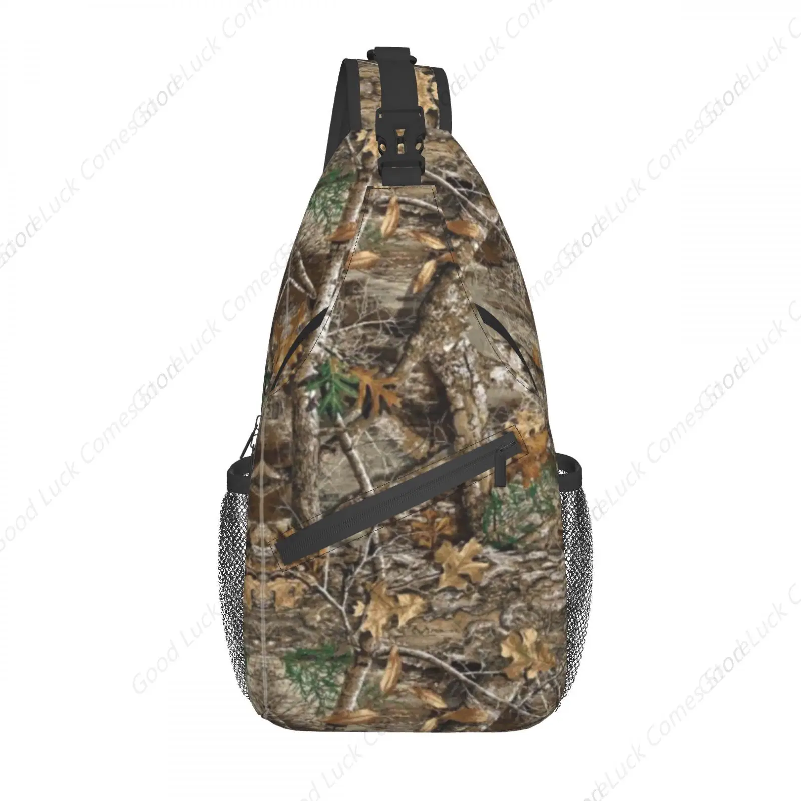 

Hunting Camo Crossbody Bags Trendy Sling Backpack Chest Shoulder Bag Gym Cycling Travel Hiking