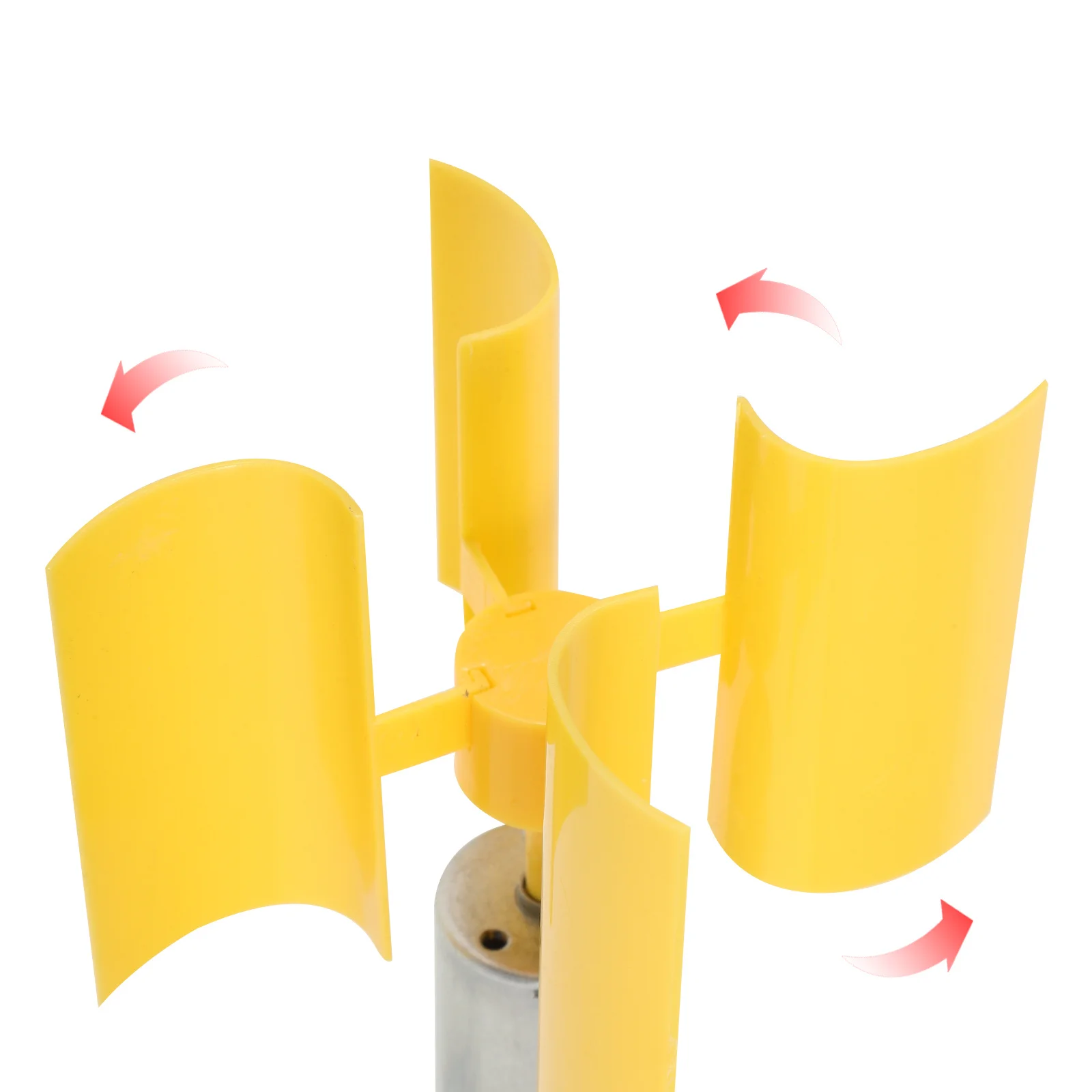 2 szt. Przenośny generator wiatrowy, lekki, mały rozmiar, łatwy montaż, generator energii wiatrowej dla uczniów.